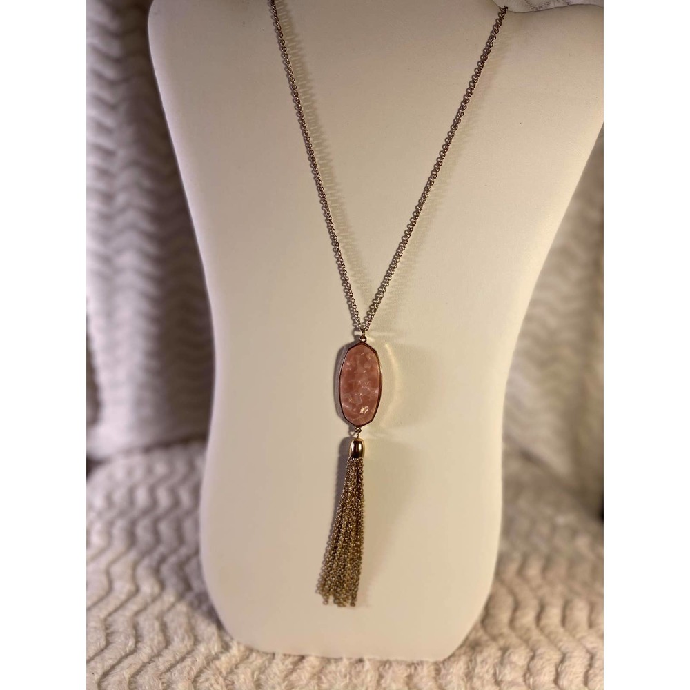 Pink Stone Pendant